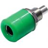 RS PRO Zásuvka na banánky, 4 mm, 30V, 24A, Zelená, Vnitřní Pájecí, materiál kontaktu: Mosaz, délka: 21.3 mm, pokovení RS PRO Zásuvka na banánky, 4 mm, 30V, 24A, Zelená, Vnitřní Pájecí, materiál kontaktu: Mosaz, délka: 21.3 mm, pokovení