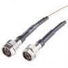 Koaxiální kabel, řada: Test Pro, Zelená Vnější, A: Typ N Vnější, B: Typ N 1.2 m Radiall