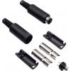 TRU COMPONENTS 1578861 mini DIN konektor zástrčka, rovná Pólů: 8 1 ks TRU COMPONENTS 1578861 mini DIN konektor zástrčka, rovná Pólů: 8 1 ks