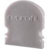 Deko Light 979611 Endkappe R-AU-02-15 Set 2 Stk, Grau koncová krytka profilu plast (d x š x v) 21 x 6 x 24 mm 1 ks