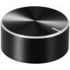 TRU COMPONENTS TC-11696500 otočný knoflík s označením černá (Ø x v) 30 mm x 13 mm hliník, plast 1 ks