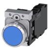 Siemens Tlačítkový spínač, řada: SIRIUS ACT 3SU11 SPDT Deska Okamžité 22 mm 10A 500 V dc 500 V ac