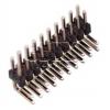 Kolíková lišta lámací DS1022-2×10RF11, 2×10, rozteč 2,54 mm
