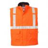 Portwest Oranžová Ohnivzdorné HV: 98% polyester, Prodyšný polyuretanový povlak, 2 % uhlíkové vlákno Reflexní vesta L Portwest Oranžová Ohnivzdorné HV: 98% polyester, Prodyšný polyuretanový povlak, 2 % uhlíkové vlákno Reflexní vesta L