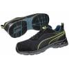 PUMA Fuse Knit Black WNS Low 643930264000040 ESD bezpečnostní obuv S1P, velikost (EU) 40, černá, zelená, 1 pár PUMA Fuse Knit Black WNS Low 643930264000040 ESD bezpečnostní obuv S1P, velikost (EU) 40, černá, zelená, 1 pár