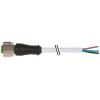 Kabel ovladače snímače, A: Vnitřní, A: Rovný 3, B: Volný konec kabelu, 250V, IP65, řada: 7000 Murrelektronik Limited 10