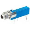 Ladicí potenciometr 1 kΩ 10 % ±100 ppm/°C 0.5 W Boční nastavení 20otáčkový, Montáž do panelu, Průchozí otvor, Kolík, Ladicí potenciometr 1 kΩ 10 % ±100 ppm/°C 0.5 W Boční nastavení 20otáčkový, Montáž do panelu, Průchozí otvor, Kolík,