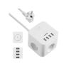 Prodlužovací kabel HUSLOG EMX-190224 White 1,5m