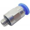 TRU COMPONENTS rovná spojka PC6-M5C Ø vedení: 6 mm Rozměry závitu: M5 x 0.80 1 ks