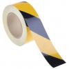 Reflexní páska, Černá, Žlutá Hliníková fólie 50mm Vysoce kvalitní rozpouštědlo, akrylové, délka: 25 m RS PRO Reflexní páska, Černá, Žlutá Hliníková fólie 50mm Vysoce kvalitní rozpouštědlo, akrylové, délka: 25 m RS PRO