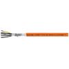 Helukabel TOPSERV® 112 servo kabel 4 G 1.00 mm² + 2 x 0.50 mm² oranžová 707221 50 m