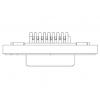 Molex 1731100100 D-SUB zásuvka 1 ks