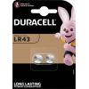 Duracell AG12 knoflíkový článek LR 43 alkalicko-manganová 73 mAh 1.5 V 2 ks