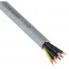 Ovládací kabel 7žilový plocha průřezu 0.75 mm² 18 AWG, 500V Nestíněný Bez halogenů plášť, Šedá, vnější průměr: 7.4 mm
