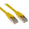 RS PRO Cat5e Ethernetové kabely, Žlutá, Polyvinylchlorid, A: RJ45, 30V 1 m Vnější, B: RJ45 Vnější, typ pláště: F/UTP RS PRO Cat5e Ethernetové kabely, Žlutá, Polyvinylchlorid, A: RJ45, 30V 1 m Vnější, B: RJ45 Vnější, typ pláště: F/UTP
