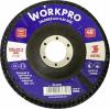 WorkPro WP407521 lamelový kotouč Průměr 125 mm Ø otvoru 22.2 mm 10 ks WorkPro WP407521 lamelový kotouč Průměr 125 mm Ø otvoru 22.2 mm 10 ks