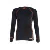 Tranemo Tričko IEC 61482-2, Šedá, Černá, Viscose Tricot, Vlna merino, Panely s žakárovým vzorem Dlouhý rukáv L