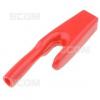 Izolátor krokosvorky DLT KSVIZ-310-0500, PVC, červený
