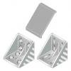 Bosch Rexroth M8 Úhlový držák Propojovací komponent 100 x 100 mm 10 mm Bosch Rexroth M8 Úhlový držák Propojovací komponent 100 x 100 mm 10 mm