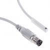 Pneumatický spínač, řada: D-M9, 3pinový konektor M8, Přímá, PnP 0.8V Indikátor LED, Polovodičový spínač SMC Pneumatický spínač, řada: D-M9, 3pinový konektor M8, Přímá, PnP 0.8V Indikátor LED, Polovodičový spínač SMC