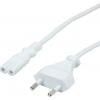 Value 19.99.2091 napájecí kabel bílá 3.00 m