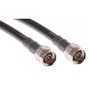 Koaxiální kabel, řada: RS PRO RG214, Černá Fluorovaný ethylenpropylen 3 m 50 Ω RS PRO S koncovkou Koaxiální kabel, řada: RS PRO RG214, Černá Fluorovaný ethylenpropylen 3 m 50 Ω RS PRO S koncovkou