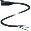 Pepperl+Fuchs DT3P-G-BK3M-PUR-O1 upravený zástrčkový konektor pro senzory - aktory, 305284, piny: 3, 3 m, 1 ks