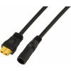 DC zásuvka 2,1/5,5 mm pro XT60 kabel, 0,5 m TC-13619292 černá TRU COMPONENTS Množství: 1 ks DC zásuvka 2,1/5,5 mm pro XT60 kabel, 0,5 m TC-13619292 černá TRU COMPONENTS Množství: 1 ks