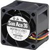 Sanyo Denki Axiální ventilátor, řada: 9GV, průtok vzduchu: 33 m³/h 4.08 W 12V dc 750 mA 36 mm 36mm 28 mm Sanyo Denki Axiální ventilátor, řada: 9GV, průtok vzduchu: 33 m³/h 4.08 W 12V dc 750 mA 36 mm 36mm 28 mm