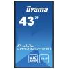 Iiyama ProLite LH4352UHS-B1 displej Digital Signage Energetická třída (EEK2021): G (A - G) 109.2 cm 43 palec 3840 x 2160 Pixel 24/7