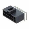 Molex Konektor PCB, řada: 105314, počet kontaktů: 12, počet řad: 2, rozteč: 2.5 mm, orientace těla: Pravý úhel, Průchozí Molex Konektor PCB, řada: 105314, počet kontaktů: 12, počet řad: 2, rozteč: 2.5 mm, orientace těla: Pravý úhel, Průchozí