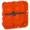 Instalační krabice Batibox 4 50 mm Plastové Oranžová 154mm Legrand IP20 Zapuštěná montáž Instalační krabice Batibox 4 50 mm Plastové Oranžová 154mm Legrand IP20 Zapuštěná montáž
