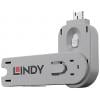 LINDY Klíč k portu USB-A Lindy USB Type A Port Blocker Key - USB-Portblocker bílá zámek s klíčem vč. 1 klíče 40624