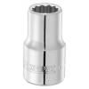 Zásuvka 1/2 in pohon 24 mm Standardní Dvojitý šestihran, celková délka: 40.0mm Expert by Facom Zásuvka 1/2 in pohon 24 mm Standardní Dvojitý šestihran, celková délka: 40.0mm Expert by Facom