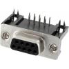 Connfly DS1037-01-09FNBKT7 DS1037-01-09FNBKT7 D-SUB zásuvková lišta Pólů: 9 pájecí piny 1 ks Tray