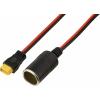Autozásuvka pro XT60 kabel, 2 m TC-13619284 černá, červená TRU COMPONENTS Množství: 1 ks Autozásuvka pro XT60 kabel, 2 m TC-13619284 černá, červená TRU COMPONENTS Množství: 1 ks