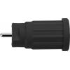 Schützinger SEPB 8518 Ni / SW bezpečnostní lisovaná zásuvka 4 mm černá 1 ks