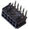 Řadová vidlice W4230-10PDRTB0N, 2×5 kontaktů, 90°, rozteč 3,0 mm