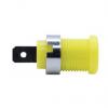 Mueller Electric Banánkový konektor, 4 mm, 1kV, 35A, Žlutá, Vnější Pájecí očko, materiál kontaktu: Niklovaná mosaz, Mueller Electric Banánkový konektor, 4 mm, 1kV, 35A, Žlutá, Vnější Pájecí očko, materiál kontaktu: Niklovaná mosaz,