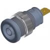 Hirschmann Test & Measurement SEB 2610 F4,8 bezpečnostní laboratorní zásuvka zásuvka, vestavná vertikální Ø pin: 4 mm šedá 1 ks