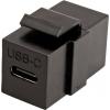 Value 25.99.8210 vestavný modul USB 3.1 (2. generace) Keystone nevybavený specifikací 1 ks Value 25.99.8210 vestavný modul USB 3.1 (2. generace) Keystone nevybavený specifikací 1 ks