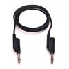 Mueller Electric BU-2020SR-A-60-0 měřicí kabel banánková zástrčka 4 mm banánková zástrčka 4 mm 152.4 cm černá 1 ks
