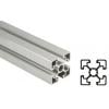 Bosch Rexroth Vzpěra, řada: MGE 13.2 Stříbrná Profil podpěry, délka: 3 m, Hliník 10 mm 45 x 45 mm Bosch Rexroth Vzpěra, řada: MGE 13.2 Stříbrná Profil podpěry, délka: 3 m, Hliník 10 mm 45 x 45 mm