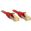LINDY 47292 RJ45 síťové kabely, propojovací kabely CAT 6a (surový kabel CAT 7) S/FTP 1.00 m červená 1 ks LINDY 47292 RJ45 síťové kabely, propojovací kabely CAT 6a (surový kabel CAT 7) S/FTP 1.00 m červená 1 ks