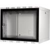 LogiLink 19 WALLMOUNT SOHO BOX 12U 540*400, BLACK, FLATPACK 19 nástěnn...