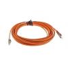 RS PRO Optický kabel 125 μm 10 m Nízko dýmivý bezhalogenový plášť, Oranžová