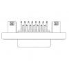Molex 1731100034 zástrčka D-SUB Pólů: 25 pájecí piny 1 ks Bulk