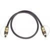 Oehlbach 6085 Toslink digitální audio kabel [1x Toslink zástrčka (ODT) - 1x Toslink zástrčka (ODT)] 5.00 m šedá pozlacené kontakty