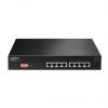 Gigabitový switch, model: GS-1008P V2 8portový 1000Mbps Edimax Neřízený Napájení přes síť Ethernet