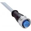 Kabel ovladače snímače, A: Vnitřní, A: M12, Rovný 5, B: Bez koncovky, B: Neuzavřený, 125V, IP65, IP66K, IP67, řada: Kabel ovladače snímače, A: Vnitřní, A: M12, Rovný 5, B: Bez koncovky, B: Neuzavřený, 125V, IP65, IP66K, IP67, řada: